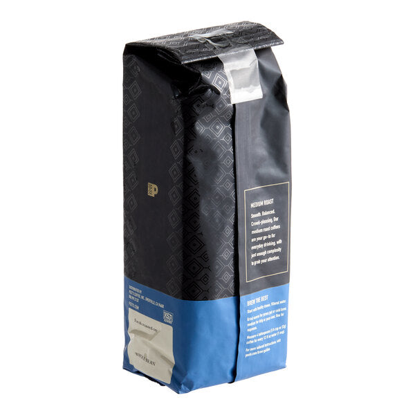 Peet's Coffee Cafe Domingo Whole Bean Coffee 1 lb. - 20/Case