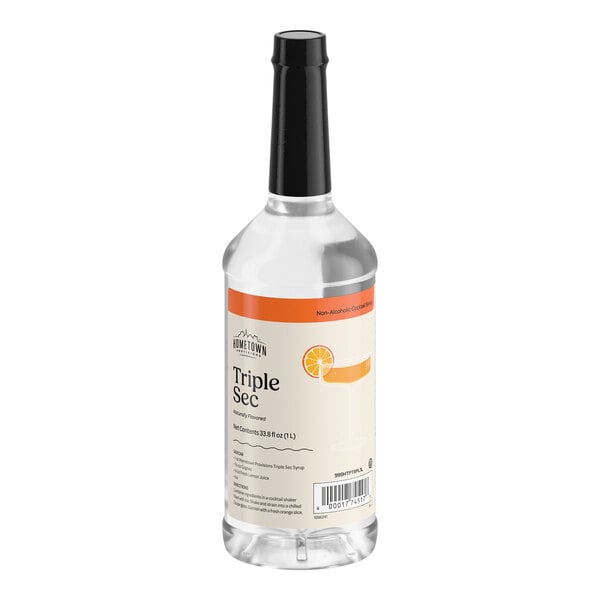 Hometown Provisions Triple Sec Syrup 1 Liter - 6/Case