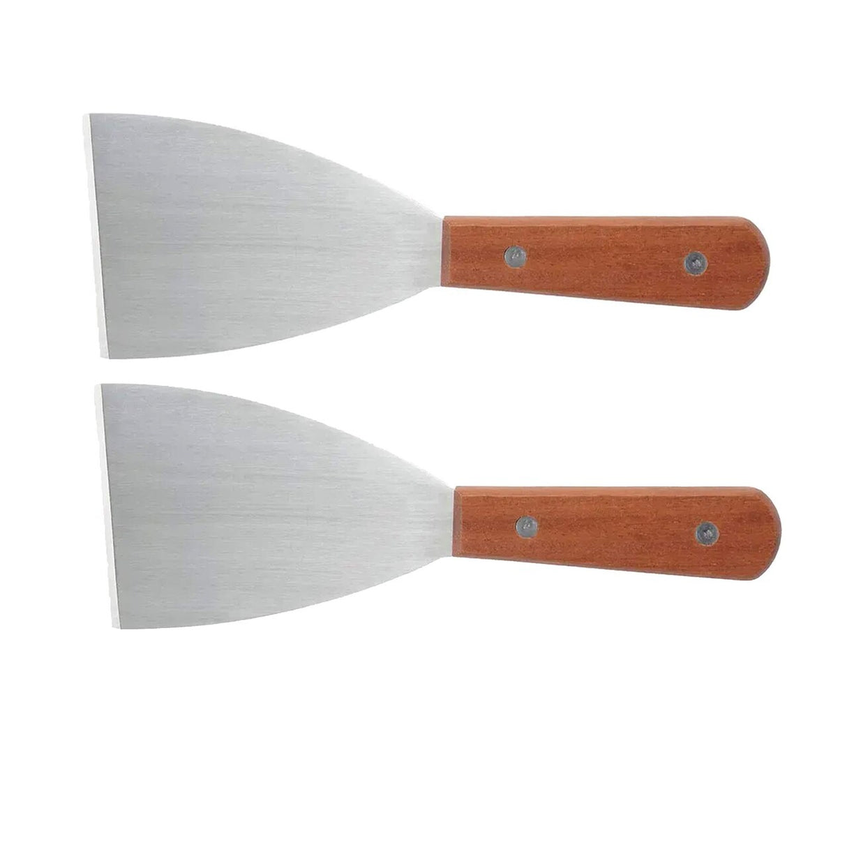 4½" Scraper with 3" x 4" Stainless Steel Blade Wooden Handle