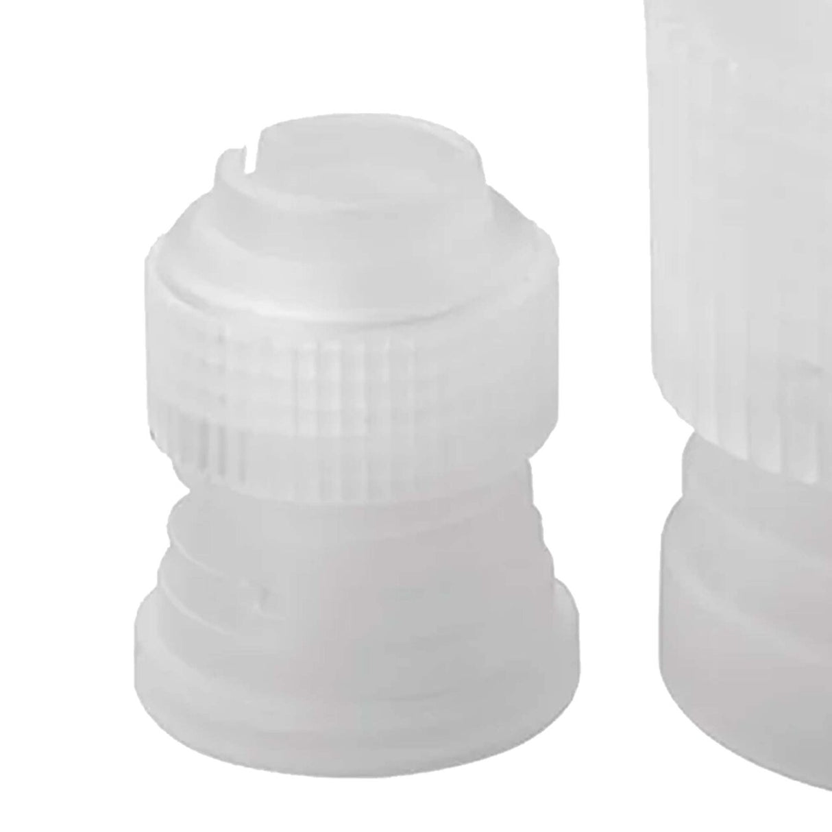 Cake Decorating Coupler Set 2 Piece Plastic Small & Large Sizes