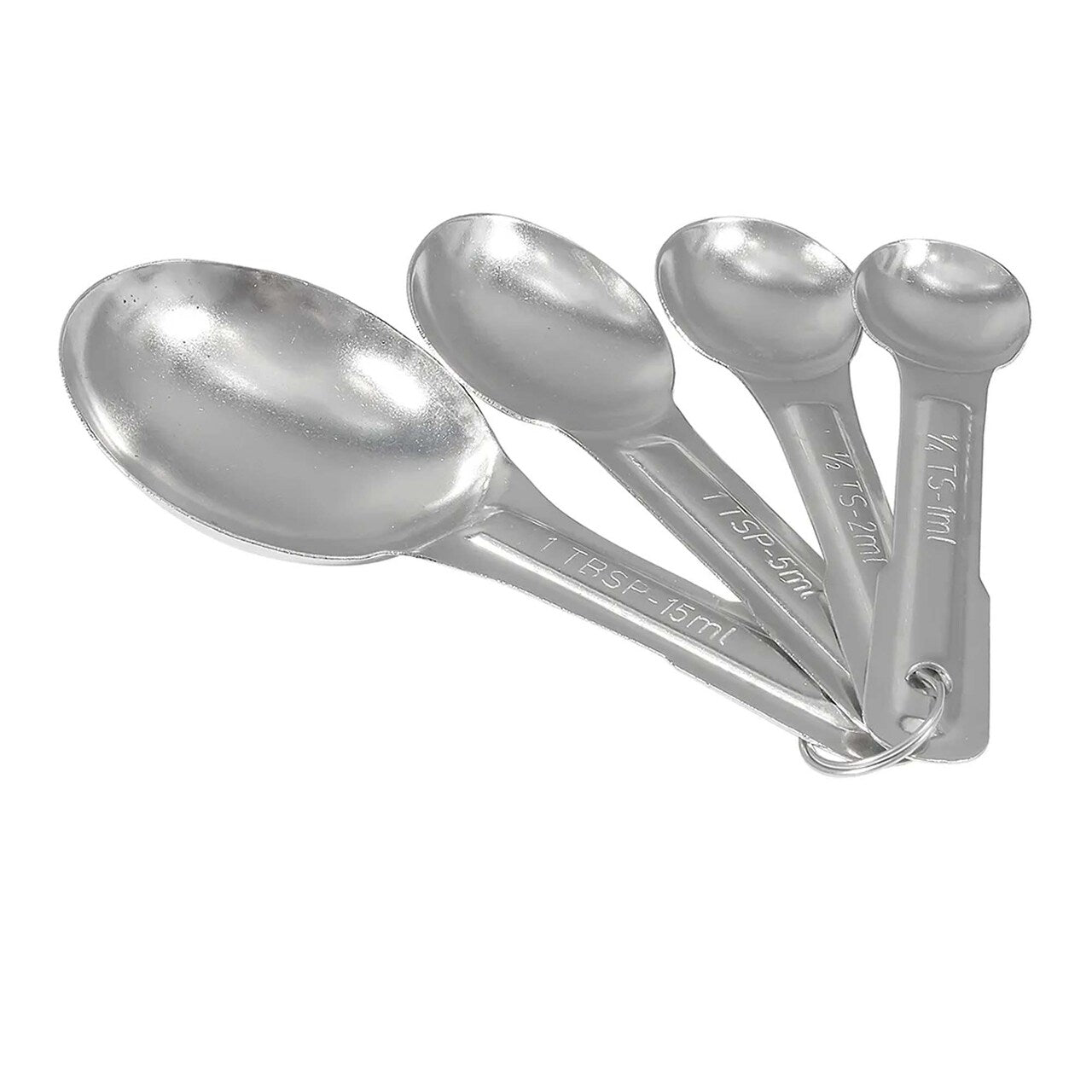 4 Piece Stainless Steel Measuring Spoon Set Durable Kitchen Tools