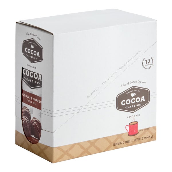 Cocoa Classics Chocolate Supreme Cocoa Mix Packet - 72/Case