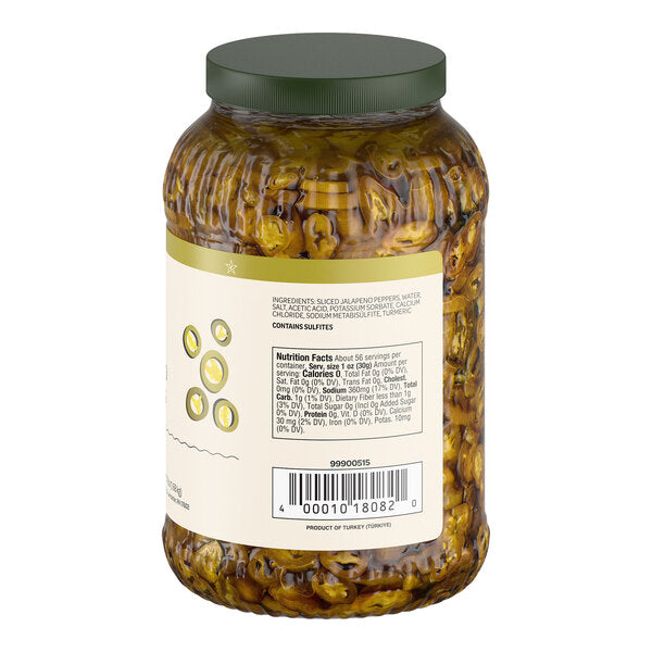 Hometown Provisions Jalapeno Slices 1 Gallon - 4/Case