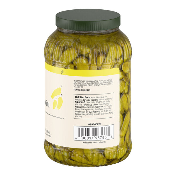 Hometown Provisions Whole Pepperoncini 1 Gallon - 4/Case