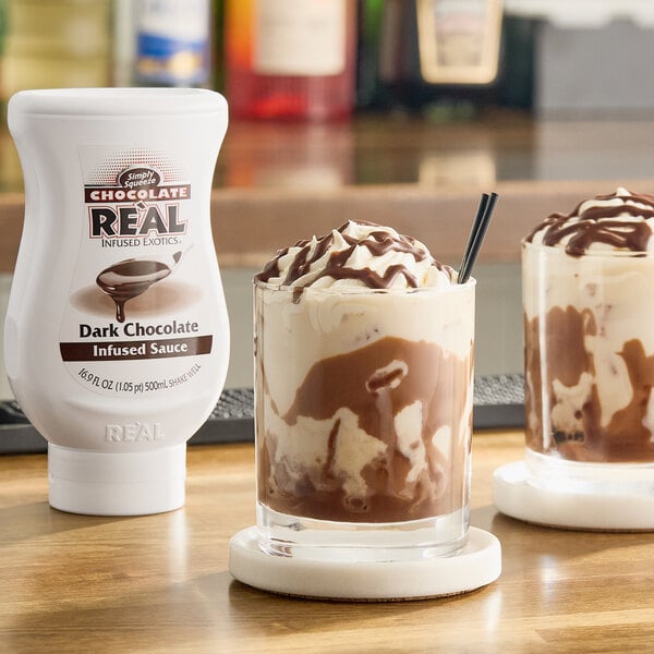 Real Dark Chocolate Infused Syrup 16.9 fl. oz.