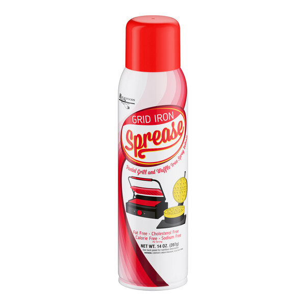 Grid Iron Sprease 14 oz. Panini Grill and Waffle Iron Release Spray