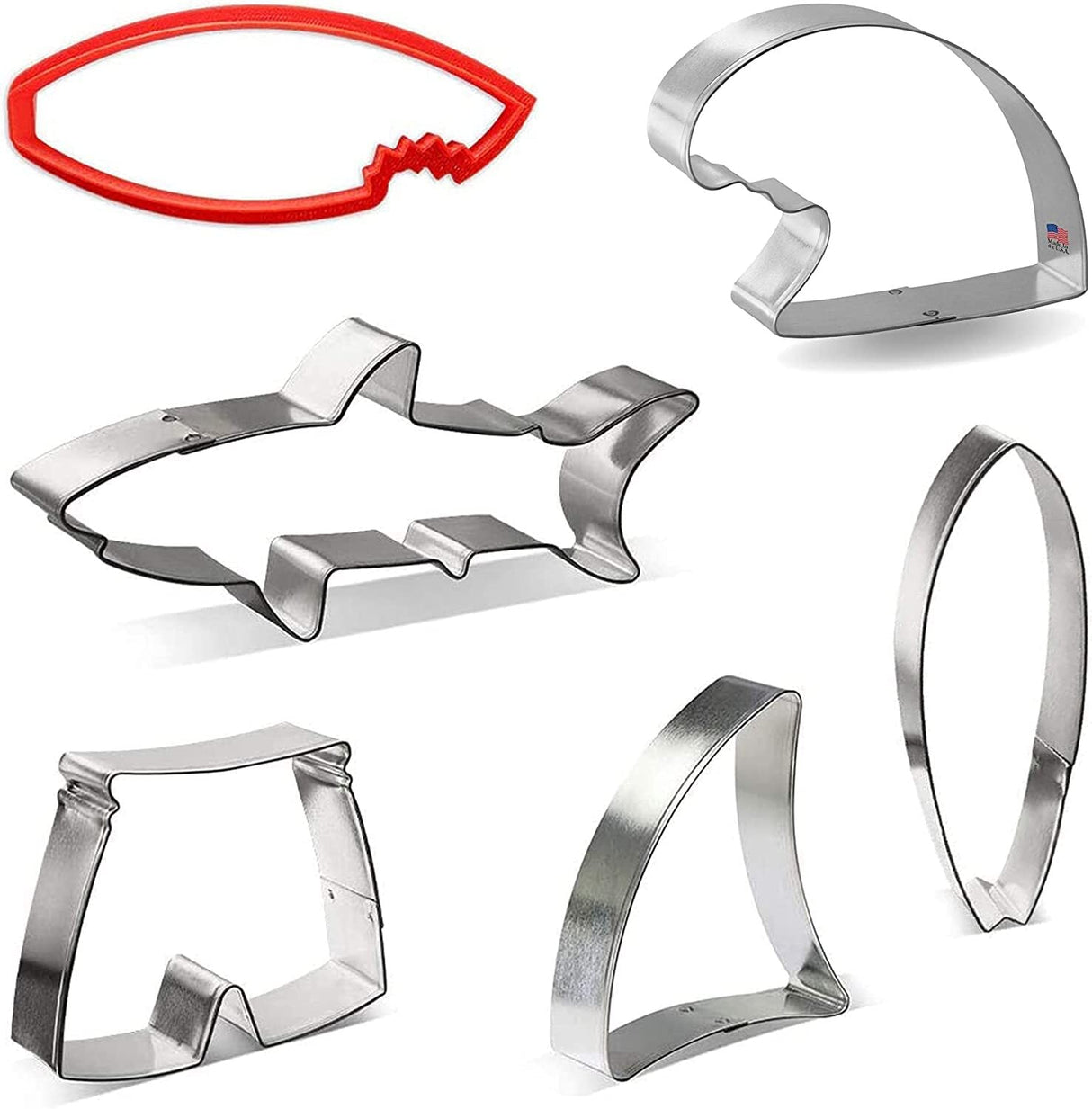 Surfs Up Cookie Cutter 6 Pc Set HS0402