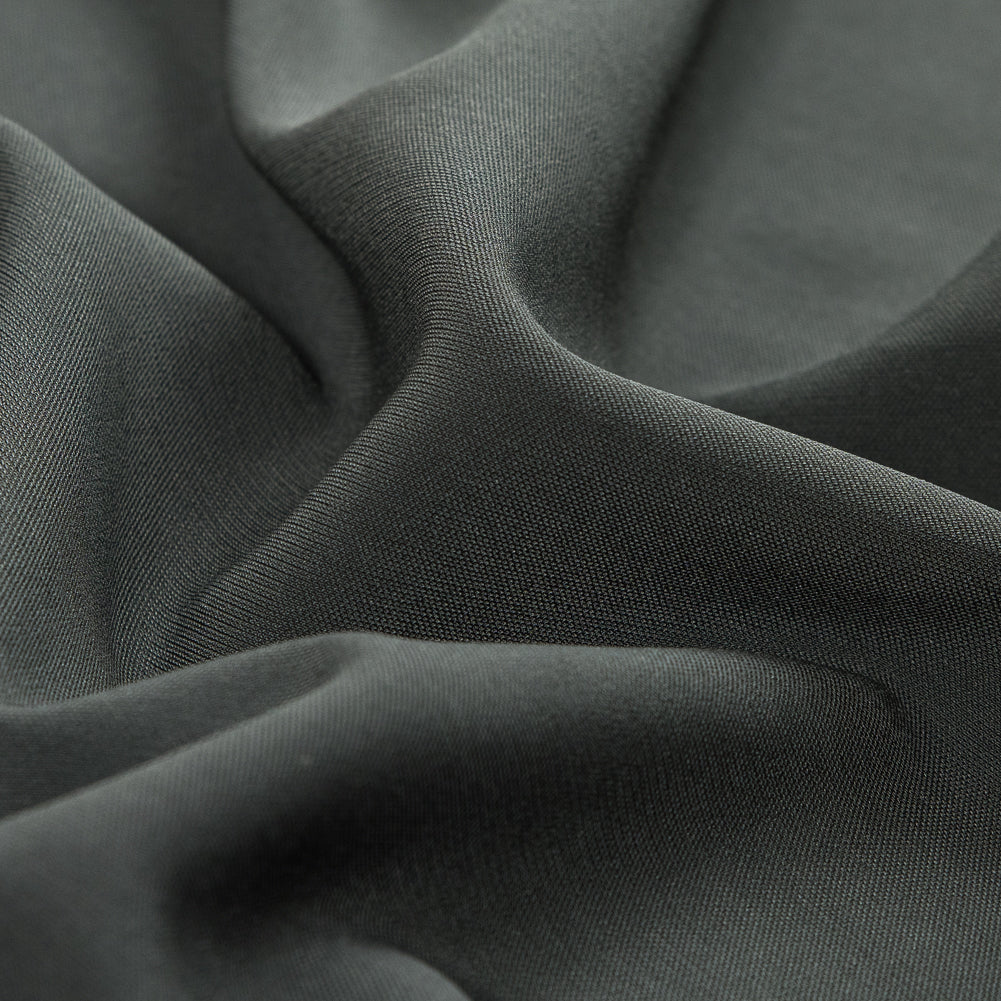 Forest Night Stretch Polyester Suiting