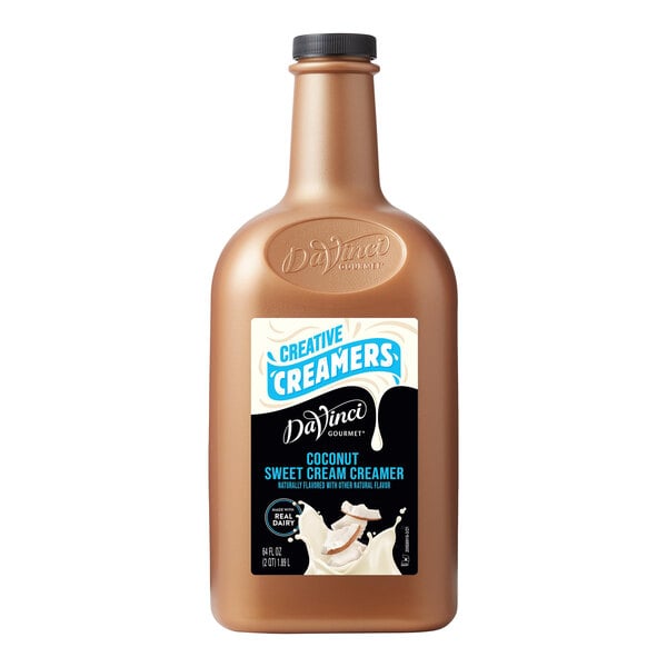DaVinci Gourmet Coconut Sweet Cream Creamer 64 fl. oz. - 4/Case