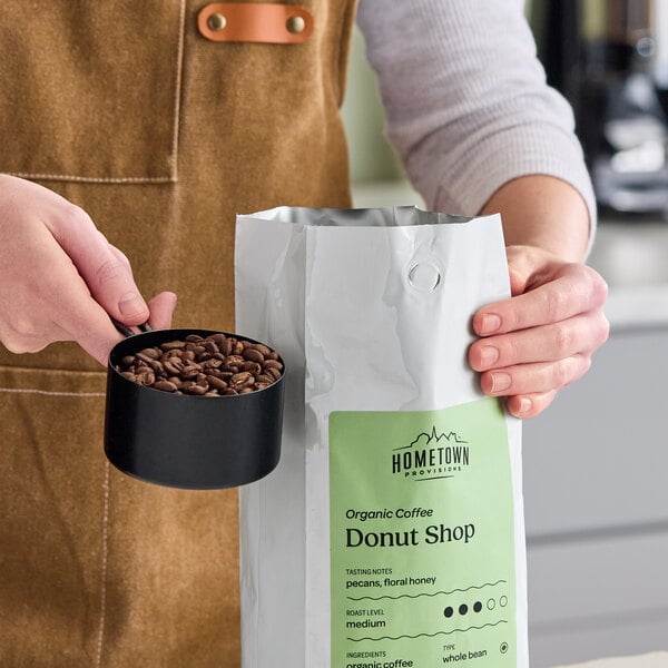 Hometown Provisions Organic Donut Shop Whole Bean Coffee 2 lb. - 5/Case
