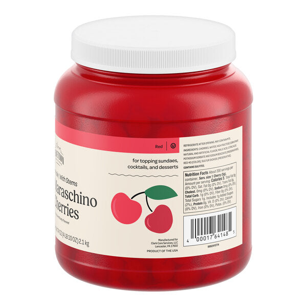 Hometown Provisions Maraschino Cherries with Stems 74 oz.