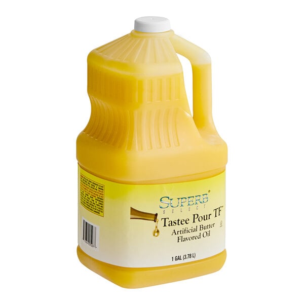 Superb Select 1 Gallon Liquid Butter Flavored Oil Alternative - 4/Case