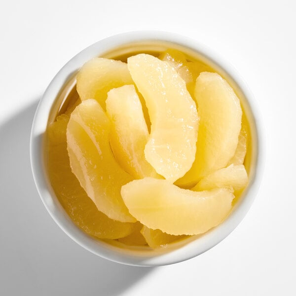 Hometown Provisions Solid Pack Sliced Apples #10 Can - 6/Case