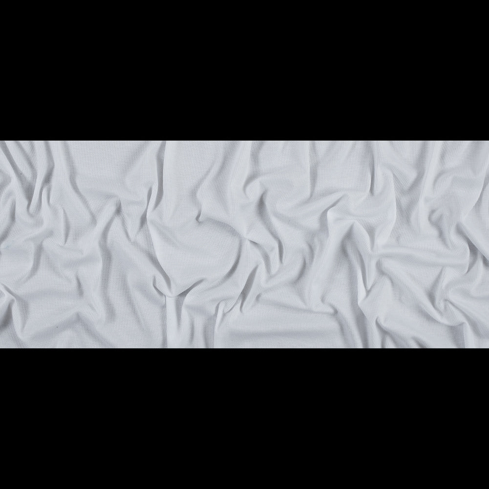 White Stretch Polyester Thermal
