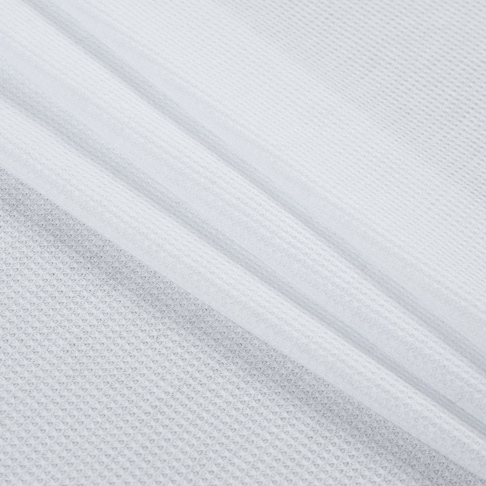White Stretch Polyester Thermal