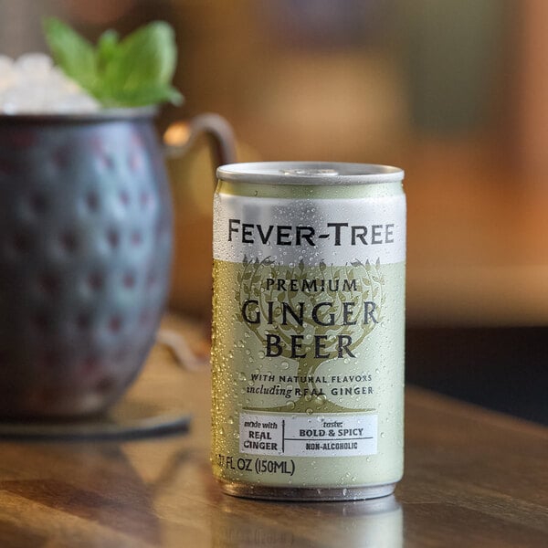 Fever-Tree Premium Ginger Beer Can 5 fl. oz. - 24/Case