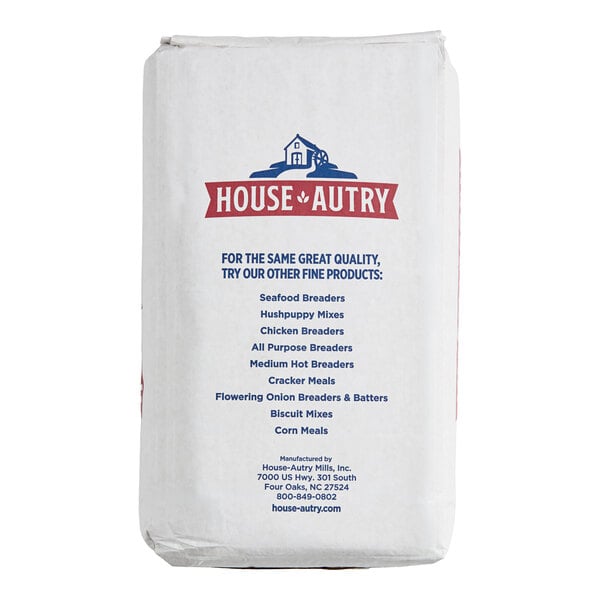 House-Autry 1/2 Salt Seafood Breader Mix 25 lb.