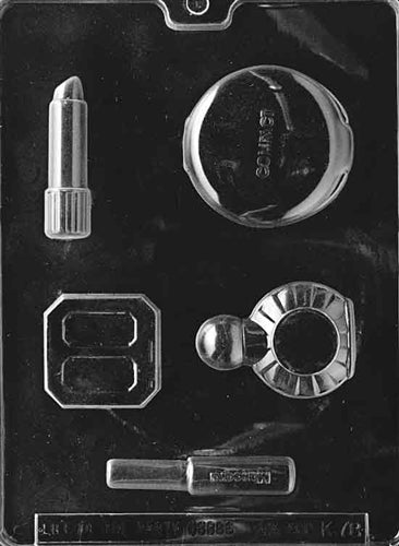 Cosmetics Kit Chocolate Mold