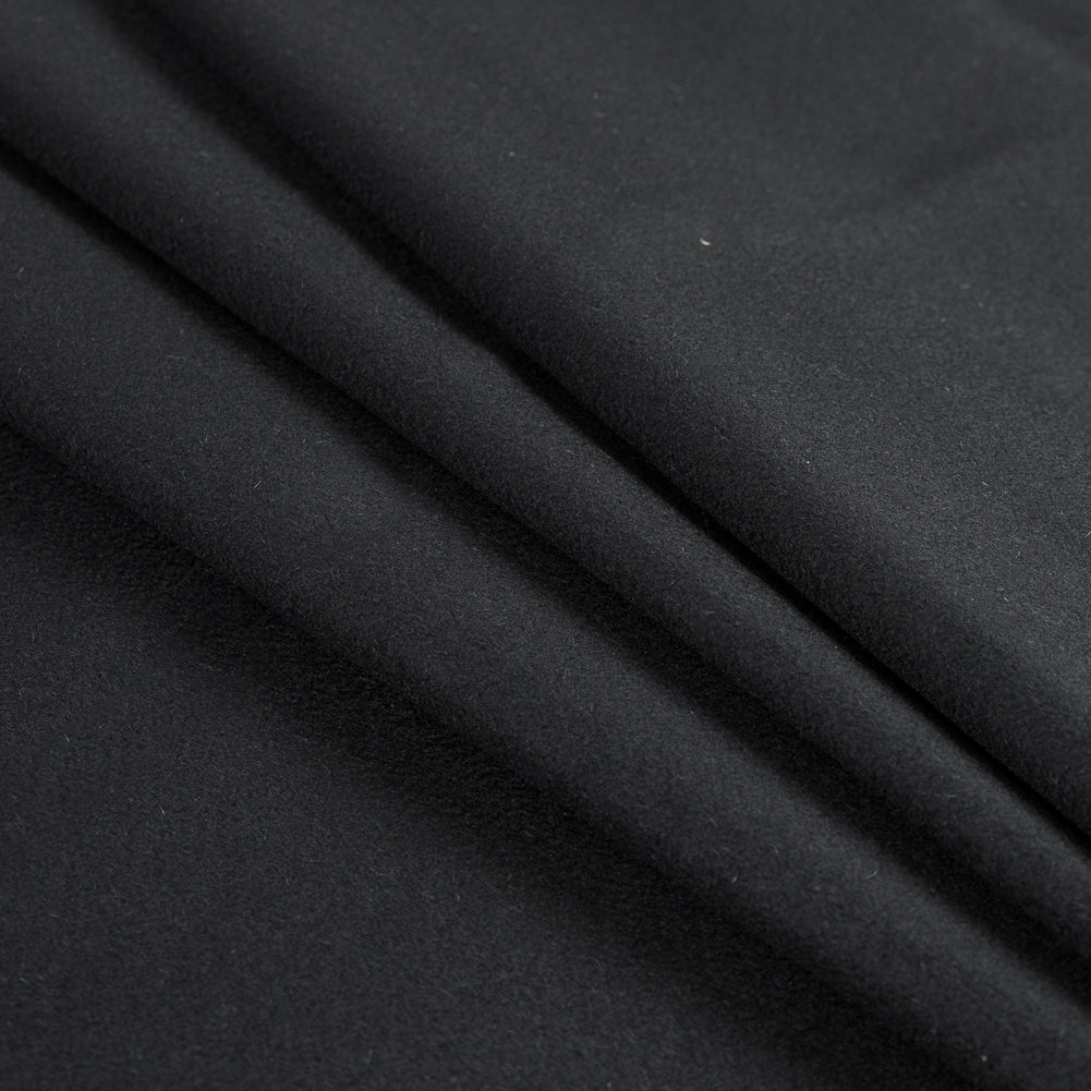Italian Black Virginwool Coating