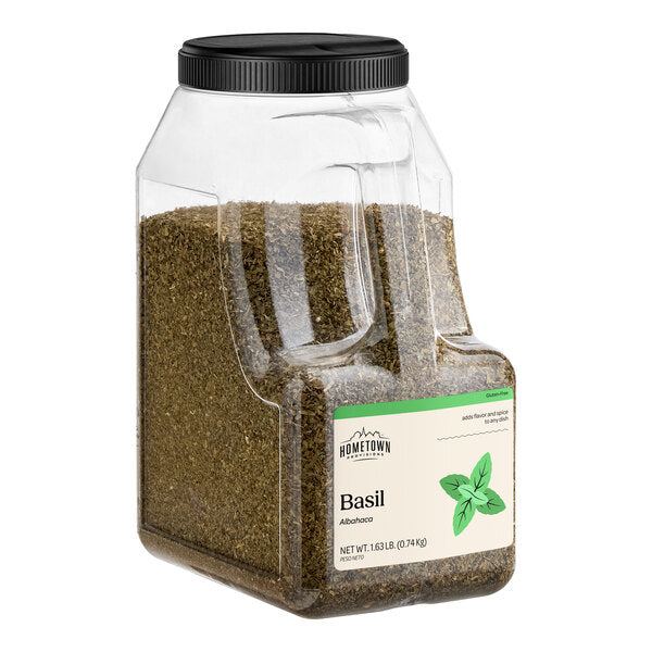 Hometown Provisions Dried Basil Leaves 1.63 lb.