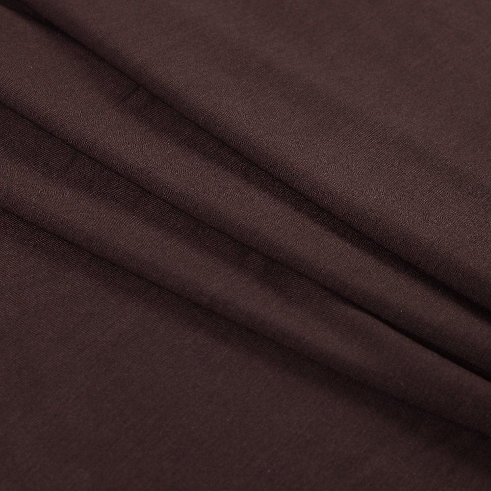 Stretch Bamboo Jersey - Brown - Willow Collection