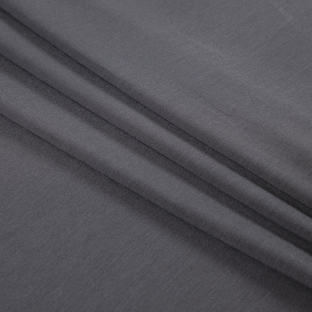 Stretch Bamboo Jersey - Gray - Willow Collection