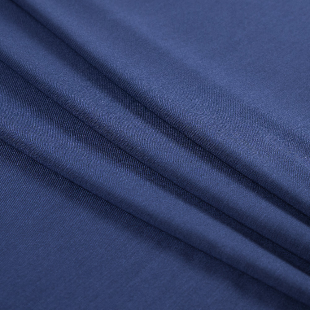 Stretch Bamboo Jersey - Blue - Willow Collection
