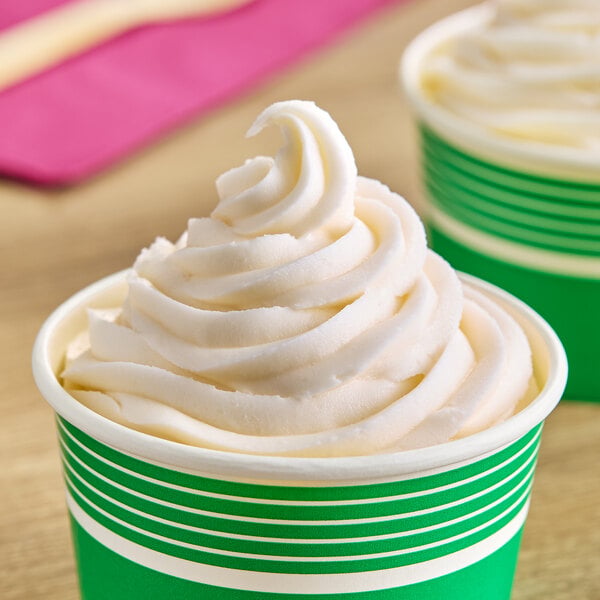 Frostline Vegan Vanilla Soft Serve Mix 6 lb. - 6/Case