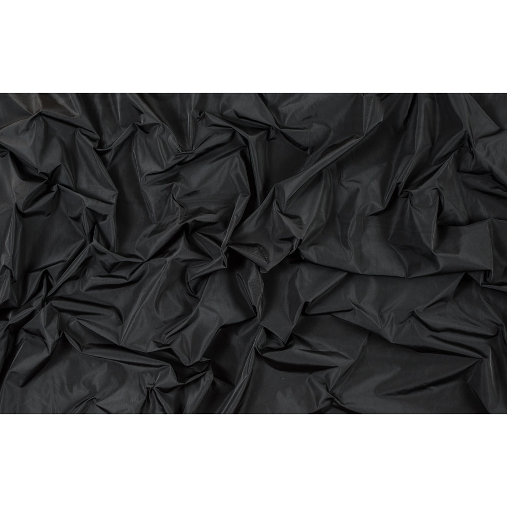 Black Wind Resistant Polyester with P/D Finishing - 75D*75D