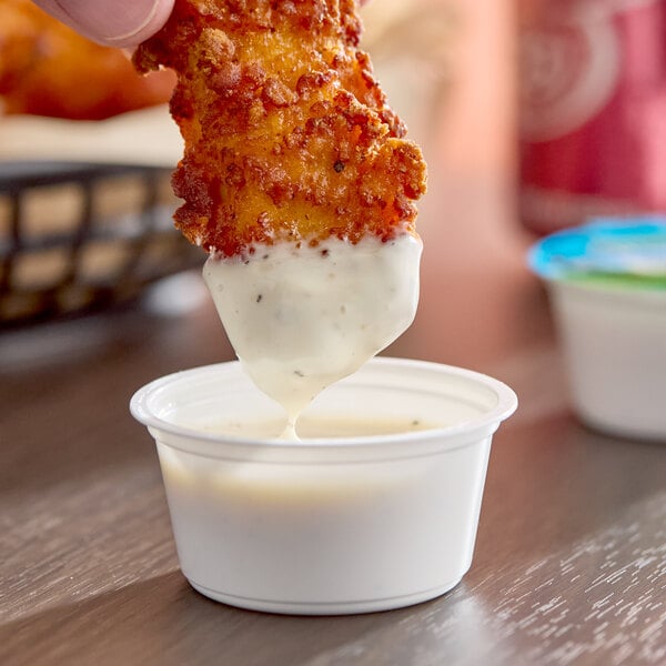 Hidden Valley Original Ranch Dressing Cup 1.25 oz. - 96/Case