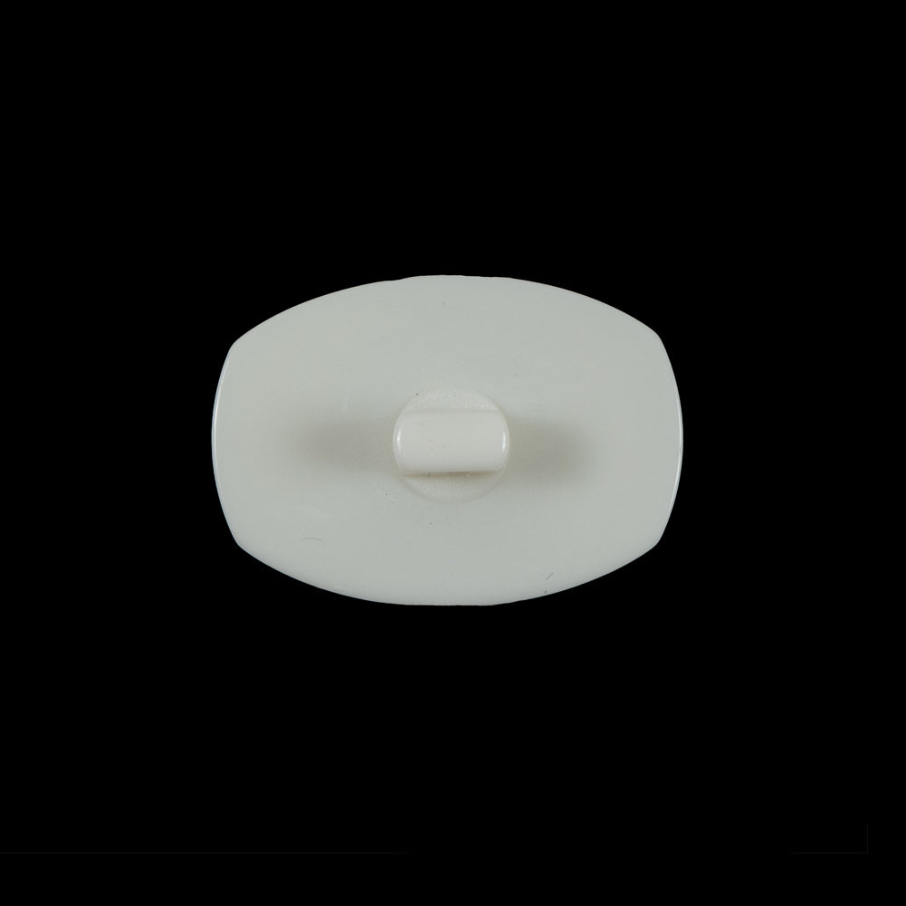 Ivory Iridescent Plastic Button - 36L/23mm