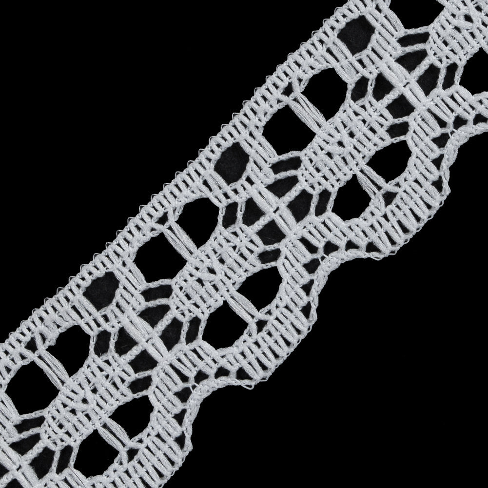 White Lace Crochet Trim - 1.25"