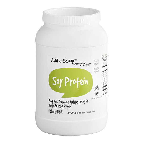 Add A Scoop Soy Protein Supplement Powder 2.5 lb.