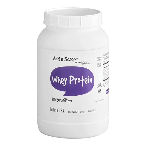 Add A Scoop Whey Protein Supplement Powder 2.5 lb.