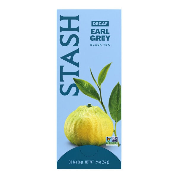Stash Decaf Earl Grey Tea Bags - 30/Box