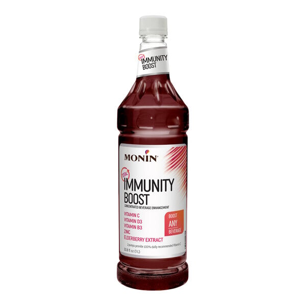 Monin Total Immunity Boost Beverage Enhancer 1 Liter