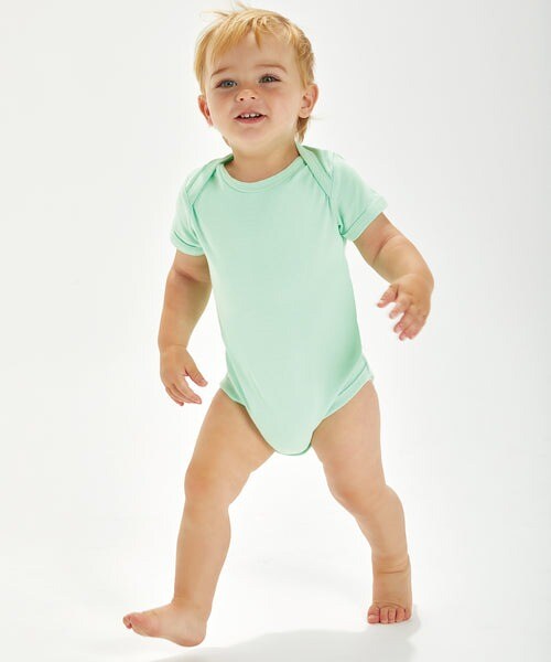 RADYAN® Gentle Touch Fine Jersey Baby Bodysuit