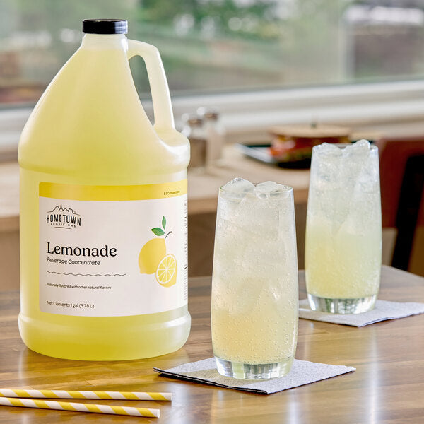 Hometown Provisions Lemonade Beverage 5:1 Concentrate 1 Gallon - 4/Case