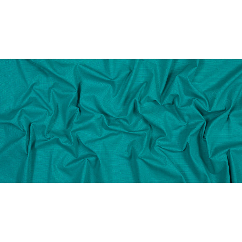 Aqua Green Cotton Woven with Give
