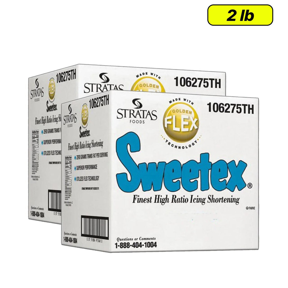 Golden Flex Icing Shortening High Ratio – 2 lb