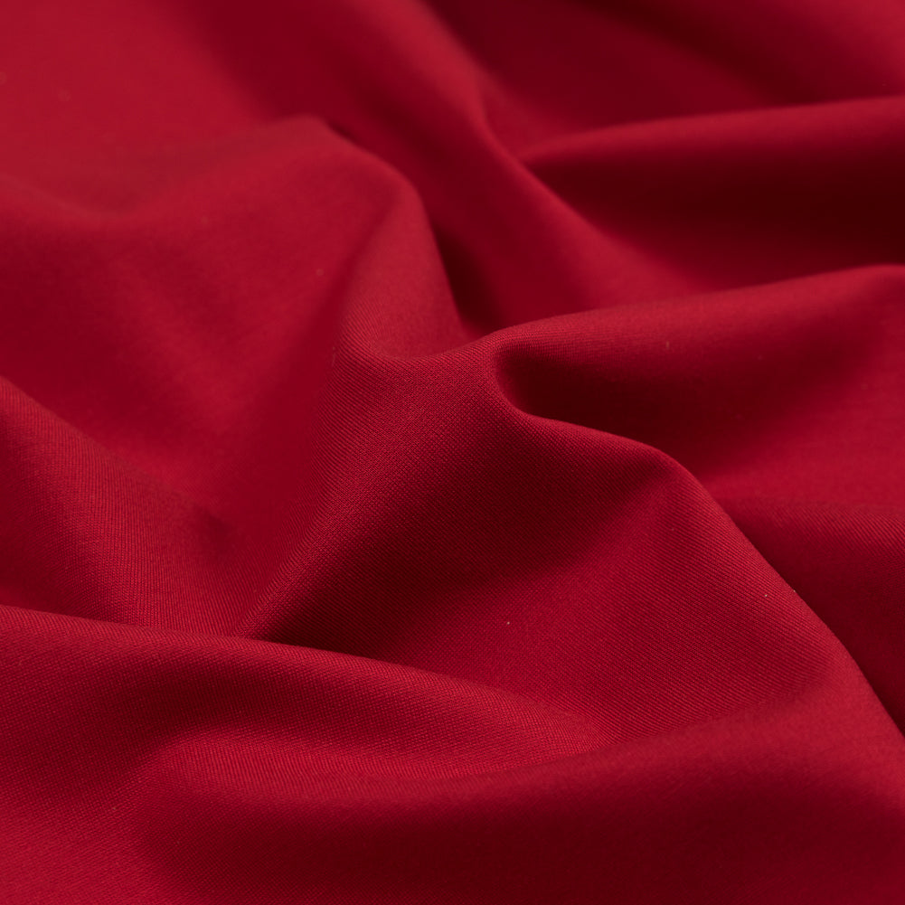 Stretch Ponte Knit - Red - Papilio Collection