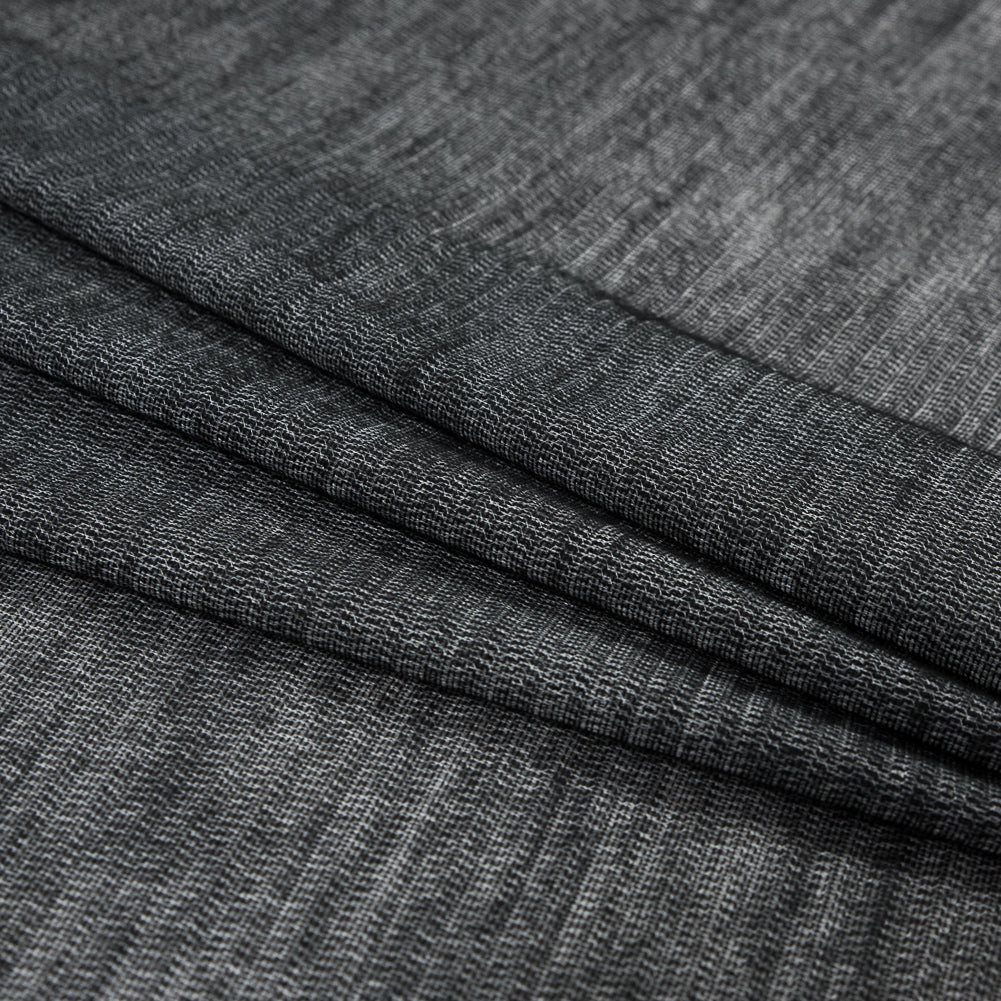 Heathered Black Warp Knitting Fusible Interfacing