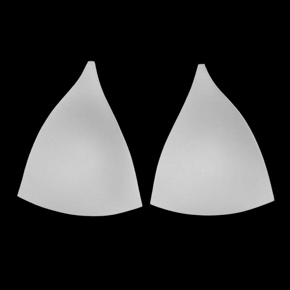 White Triangle Bra Cup - Size 10
