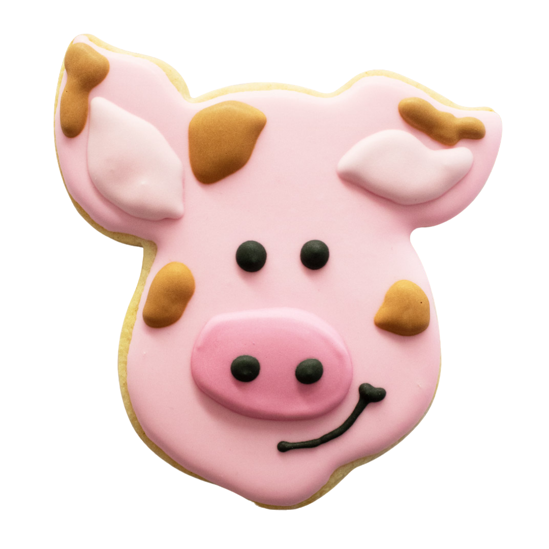 Pig Face Cookie Cutter 4.25 in B1528