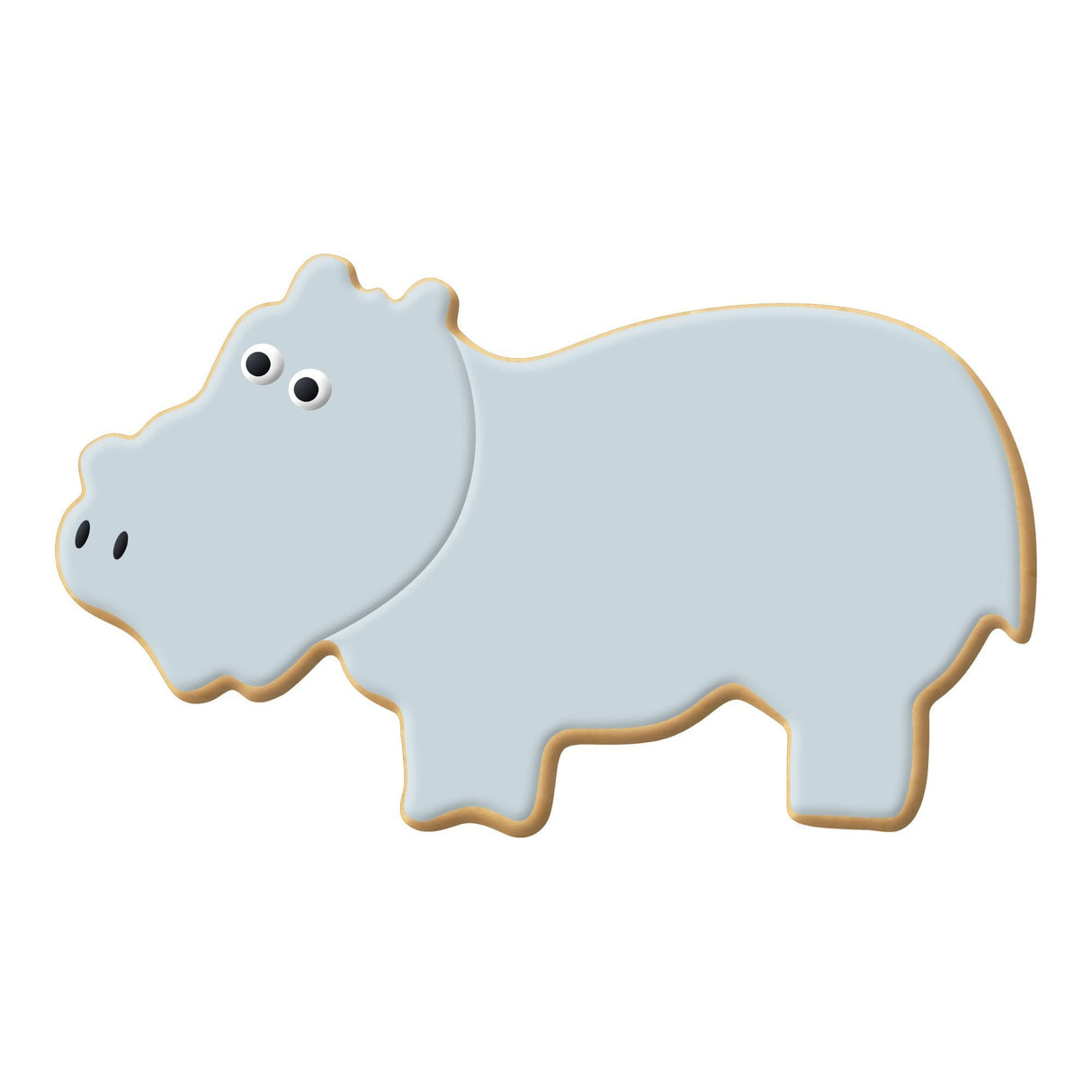 Hippo Cookie Cutter 4 in B1303
