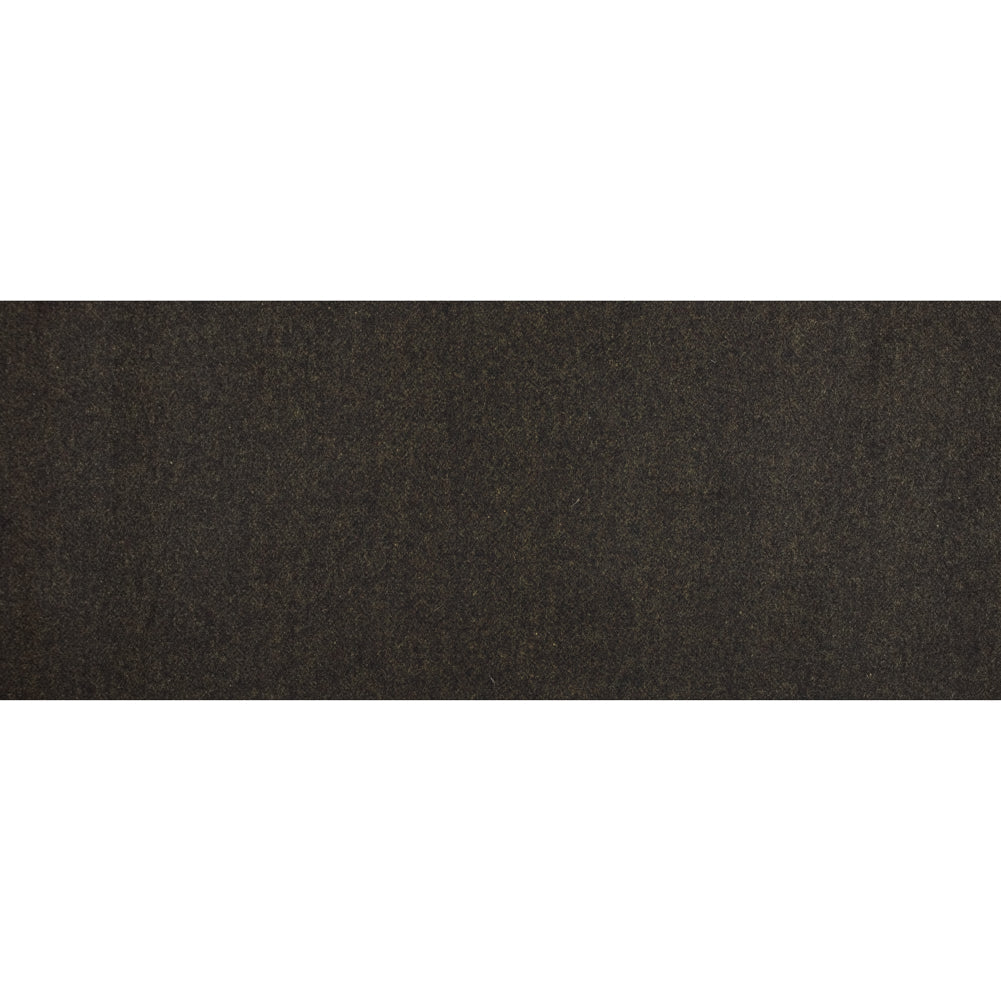 Navy Blue and Yellow Felted Wool Coating