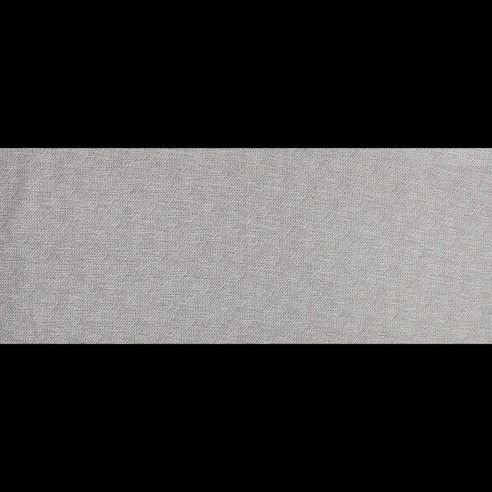Brown and Ivory Stretch Cotton Tweed