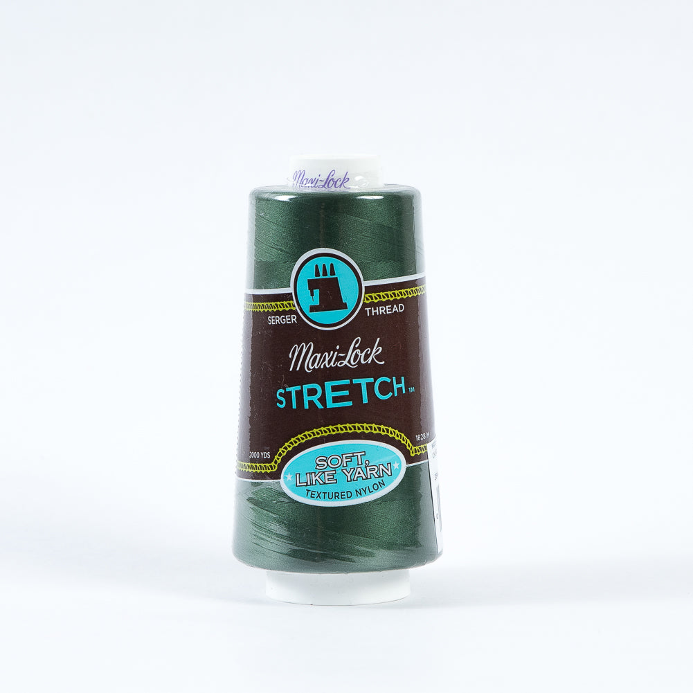 Maxi-Lock Stretch Serger Thread 2000yds - Churchill Green