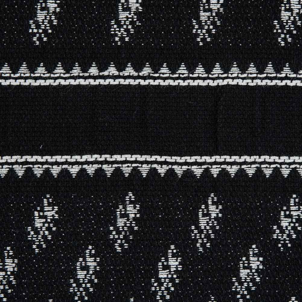 Sea NY Black and White Striped Cotton Woven