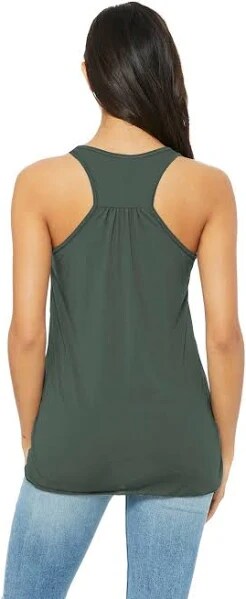 BELLA + CANVAS® Women's Flowy Racerback Sleeveless Tank